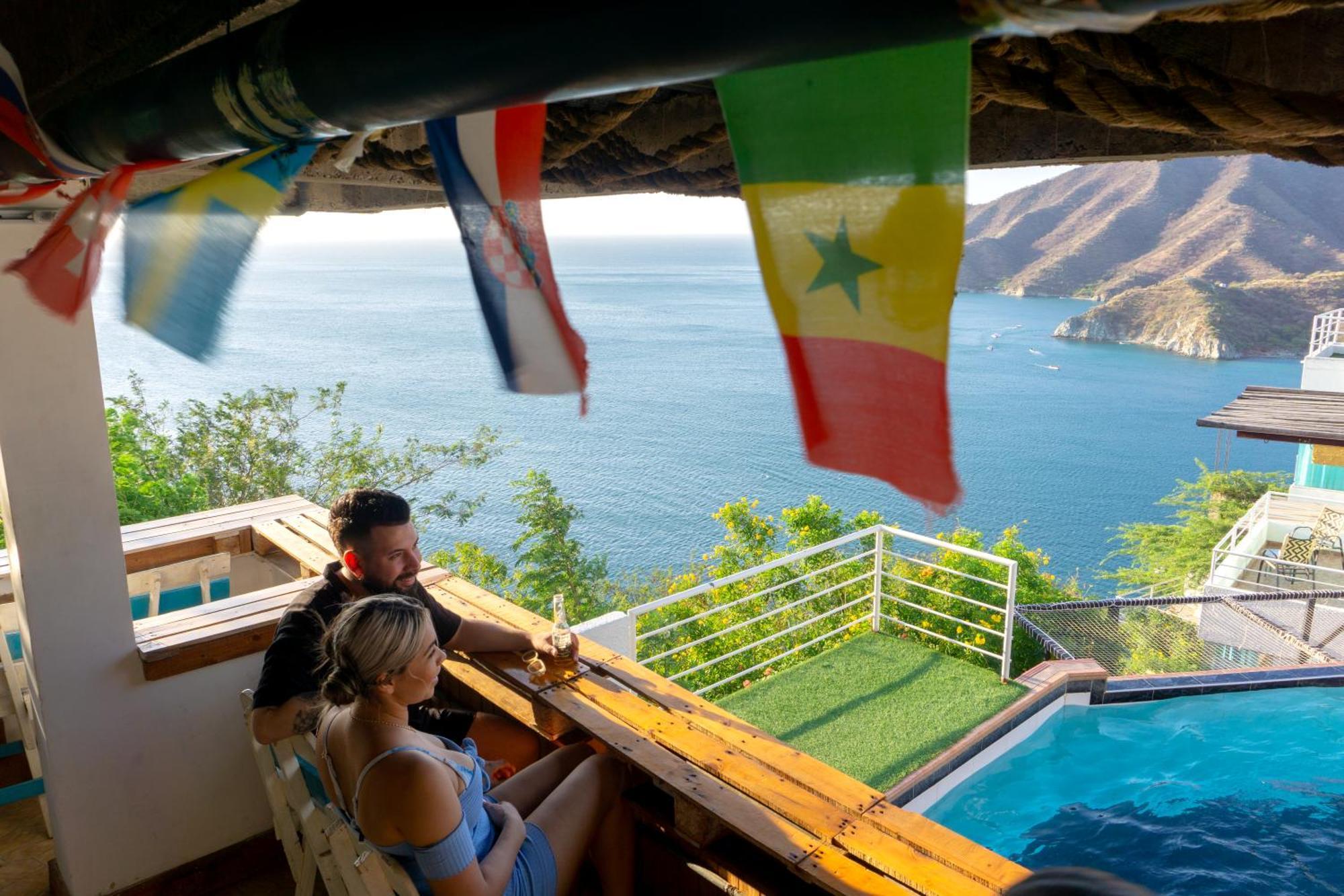Отель Casa Babel Taganga Санта-Марта Экстерьер фото
