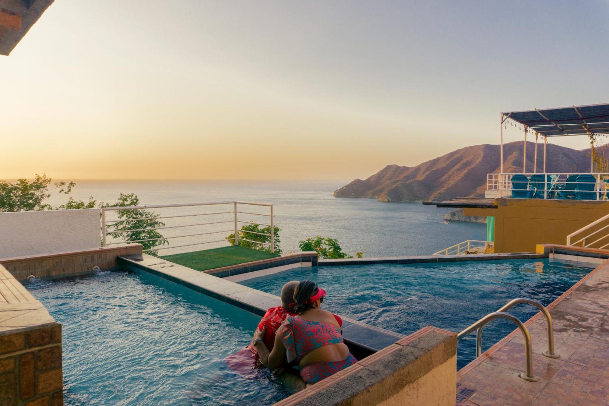 Отель Casa Babel Taganga Санта-Марта Экстерьер фото