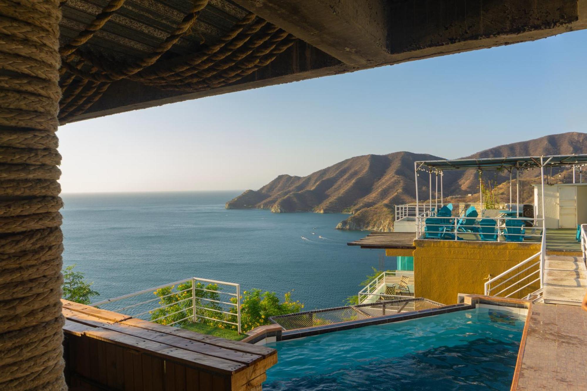Отель Casa Babel Taganga Санта-Марта Экстерьер фото