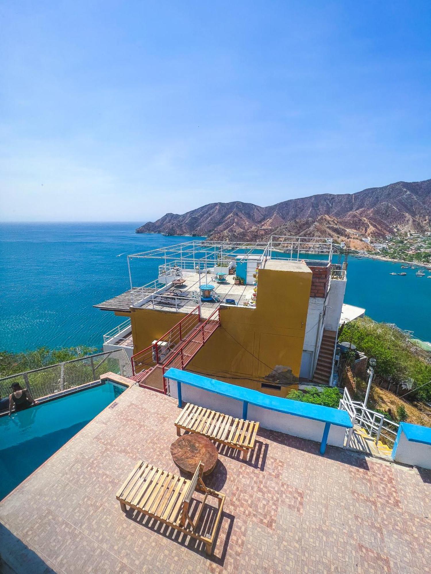 Отель Casa Babel Taganga Санта-Марта Экстерьер фото