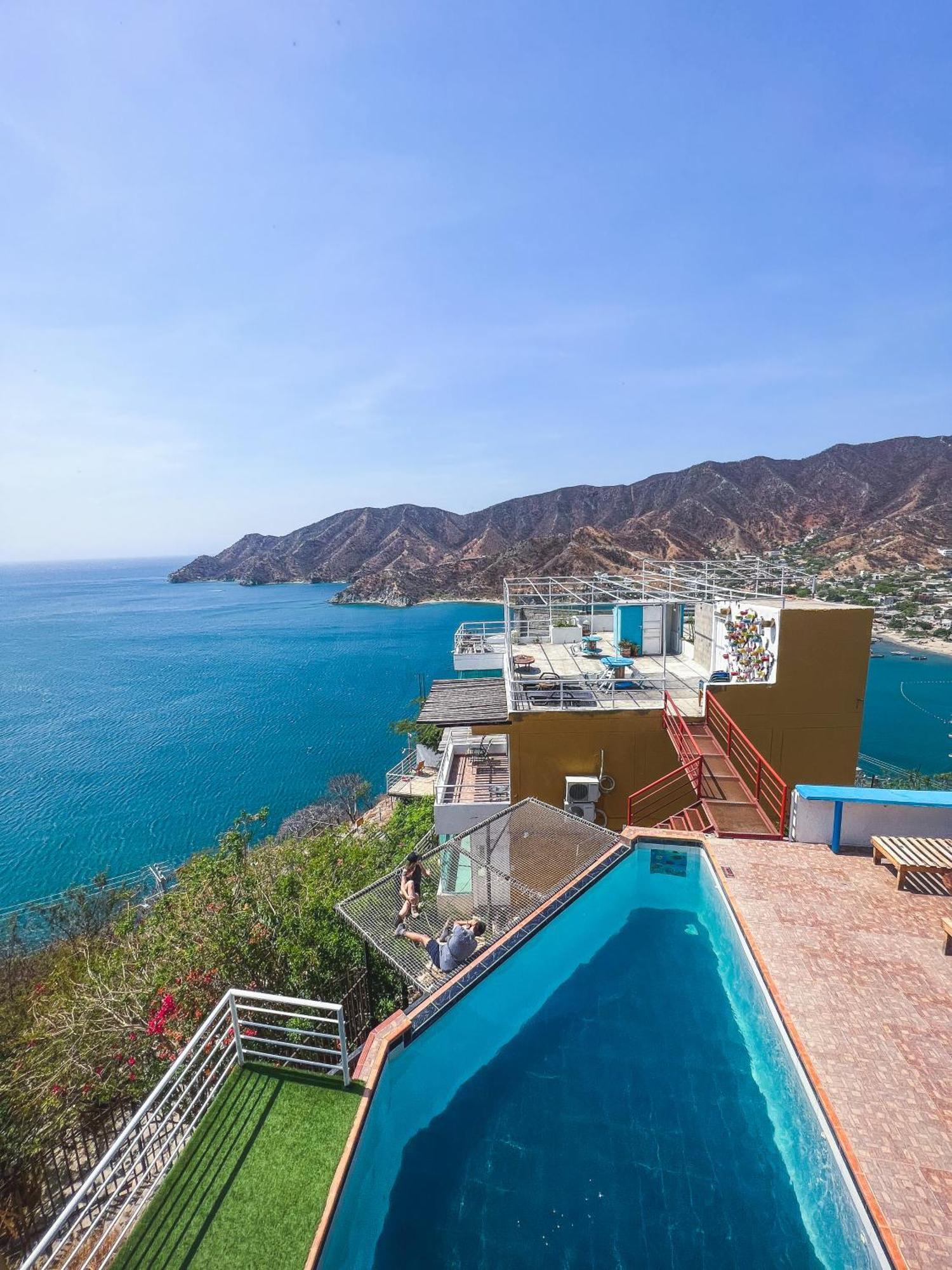 Отель Casa Babel Taganga Санта-Марта Экстерьер фото